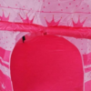 Laste roosa printsesside mängutelk, 135x105 cm