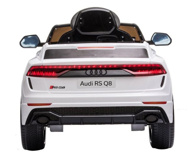 Laste elektriauto Audi RS Q8 2x45W valge, puldiga