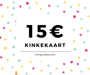 Manguvaljakud.eu kinkekaart 15€