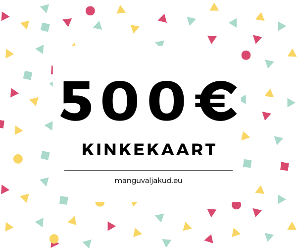 Manguvaljakud.eu kinkekaart 500€