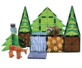 Magna-Tiles magnetklotsid 25-osaline komplekt Forest Animals