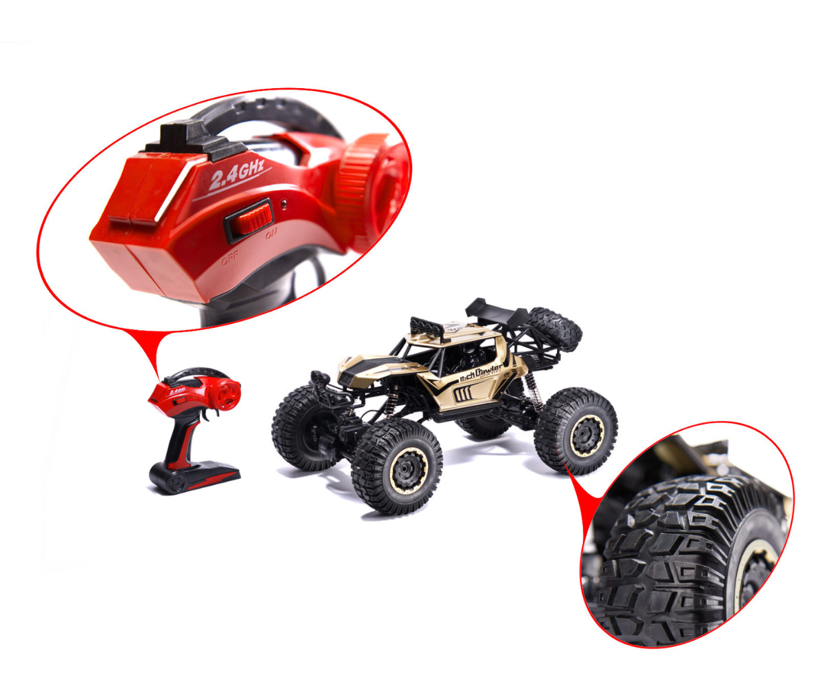 Suur mänguauto puldiga Rock Crawler 51cm