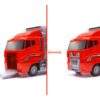 Transpordi veoauto TIR + 6 punast operatiivsõidukit