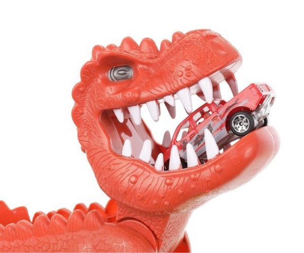Dinosauruste stardirada + 2 autot