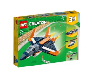 LEGO Creator Ülehelikiirusega reaktiivlennuk (215 osa)