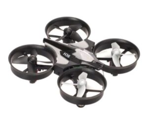 Laste droon RC JJRC H36 2,4 GHz takistuste vältimise süsteemiga, must