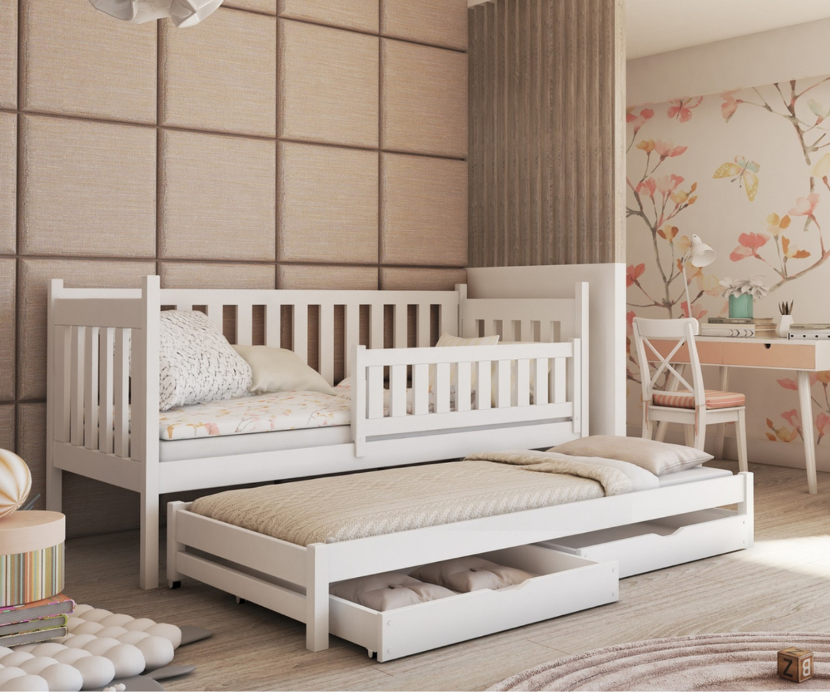 Voodi Kaja eemaldatava esipiirdega 80x160cm 1