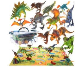 Dinosauruste figuurid 11tk + mängumatt