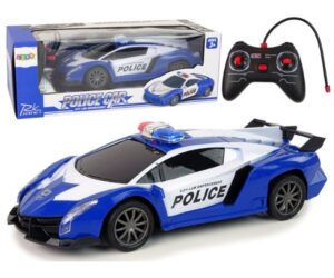 Politseiauto puldiga, LED-tuledega