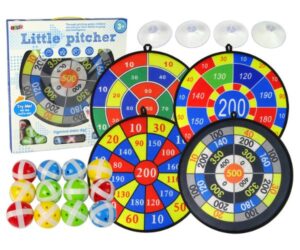 Viskemäng velcro-pallidega