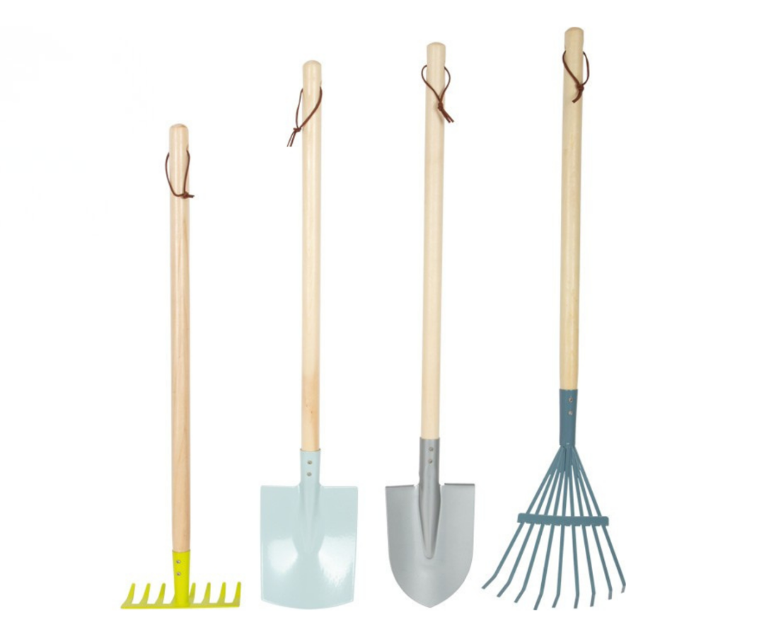 Small foot labida ja rehade komplekt aktiivseks õuemänguks ja looduse avastamiseks