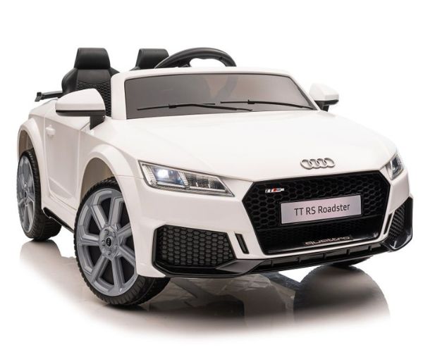 Laste elektriauto Audi TT RS Roadster 2x45W, valge (2-kohaline)