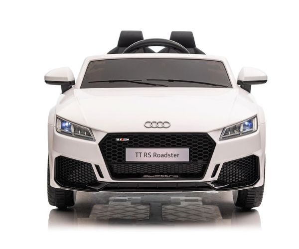 Laste elektriauto Audi TT RS Roadster 2x45W, valge (2-kohaline)