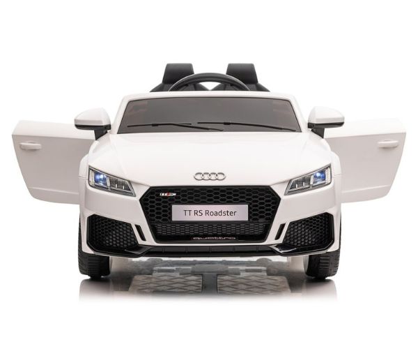 Laste elektriauto Audi TT RS Roadster 2x45W, valge (2-kohaline)