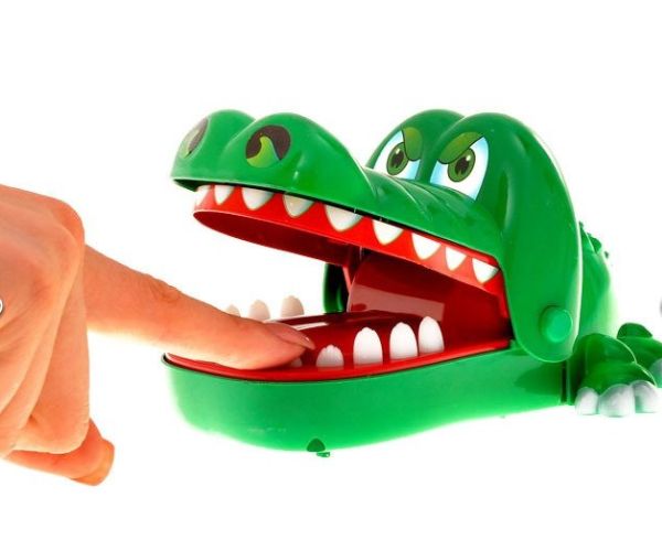 Lõbus hambamäng Hammustav krokodill