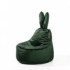 Velvetkangast kott-tool QUBO Baby Rabbit FRESH FIT, emerald