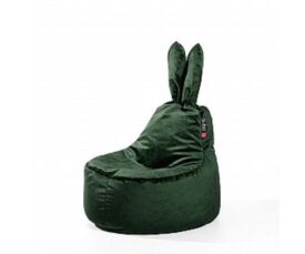Velvetkangast kott-tool QUBO Baby Rabbit FRESH FIT, emerald