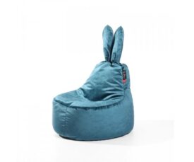 Velvetkangast kott-tool QUBO Baby Rabbit FRESH FIT, indigo