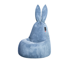 Velvetkangast kott-tool QUBO Daddy Rabbit FEEL FIT, laguun