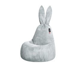 Velvetkangast kott-tool QUBO Mommy Rabbit FEEL FIT, Pure