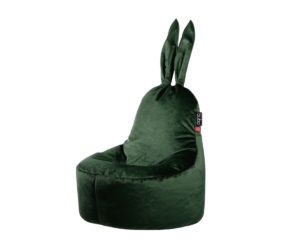 Velvetkangast kott-tool QUBO Mommy Rabbit FRESH FIT, Emerald