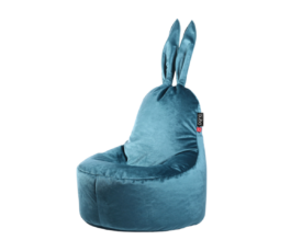 Velvetkangast kott-tool QUBO Mommy Rabbit FRESH FIT, Indigo