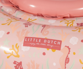 Beebide ujumisrõngas istmega Ocean Dreams Pink, Little Dutch