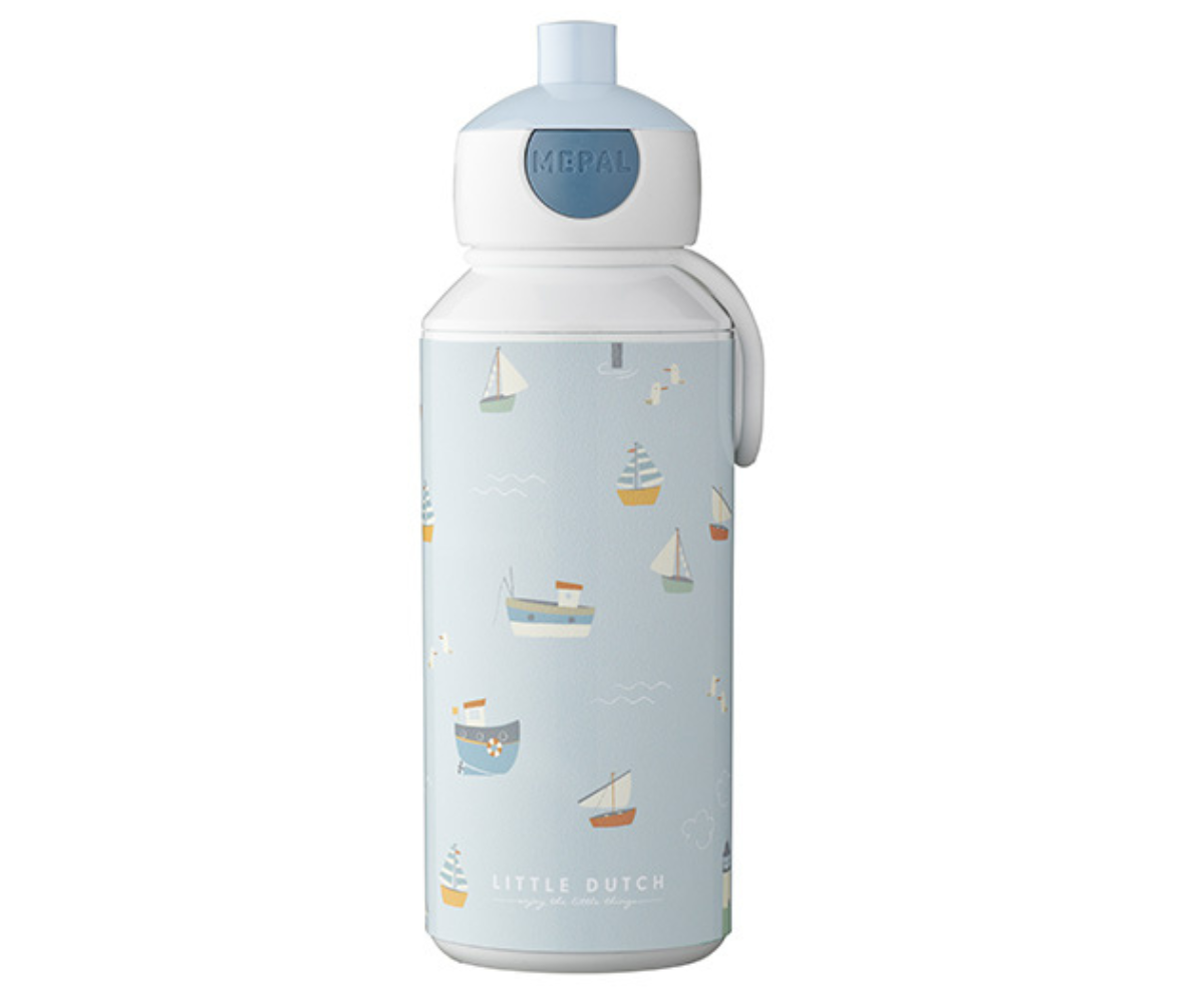 Little Dutch Sailors Bay pop-up joogipudel sinistes toonides ja mereteemalise disainiga