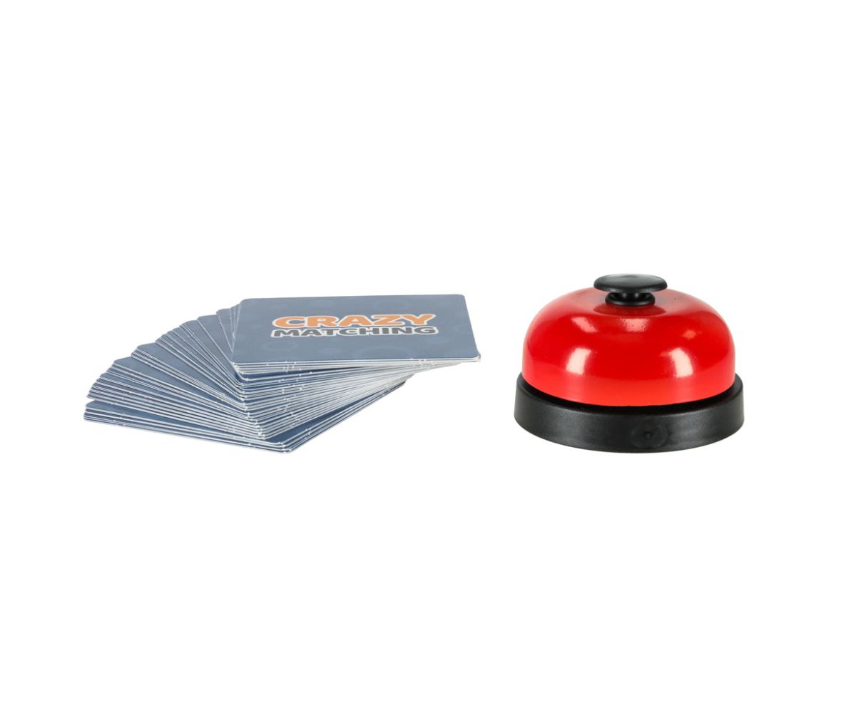 Lauamäng „Kes leiab paari esimesena?“ – 54 kaarti ja kelluke 🔔🎴 Lõbus ja tempokas kaardimäng kogu perele! See tähelepanu ja reaktsioonikiirust arendav mäng toob naeru ja põnevust igasse õhtusse. Kes leiab esimese paari? Vajuta kiiresti kellukest ja kogu punkte! 😄 💡 Miks see mäng on nii populaarne: 🎯 Arendab tähelepanu ja keskendumist – leia ühesugused pildid enne teisi mängijaid! ⚡ Reageerimiskiiruse treening – kiire ja kaasahaarav mäng, kus võidab teravaim silm. 👨‍👩‍👧‍👦 Kogu pere lõbu – sobib igas vanuses mängijatele alates 3. eluaastast. 🔔 Kellukese lisamine toob mängu veelgi rohkem põnevust – vajuta esimesena, kui leiad sobiva paari! 🃏 Kaks mänguviisi – mängi, et vabaneda kõigist kaartidest või kogu neid hoopis võimalikult palju! 🎲 Komplekt sisaldab: 54 mängukaarti Kelluke Reeglid kahes mänguviisis 📏 Tooteinfo: Vanus: alates 3. eluaastast Mängijate arv: 2+ Materjal: papp, plastik Kaardi mõõdud: 7,5 × 7,5 cm Kellukese mõõdud: 7 × 4 cm Pakendi mõõdud: 17 × 9,5 × 5,5 cm Sertifikaat: CE 🎁 Ideaalne valik pereõhtuteks või kingituseks! See värvikas ja kiire reaktsioonimäng pakub naeru, koostegemise rõõmu ja aitab lastel treenida tähelepanu ning refleksi.