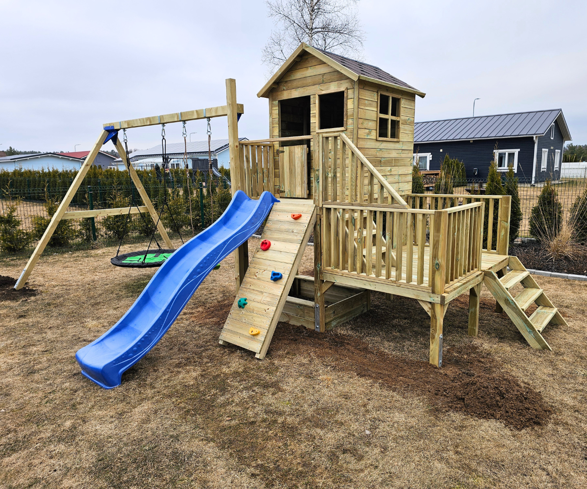 MÄNGUMAJA OLIVER kiigemooduliga 2