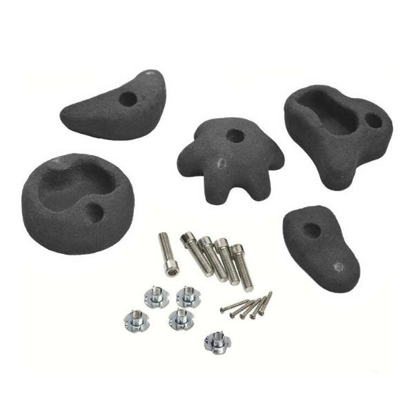 Ronimiskivid komposiitkivi 5tk (M) mustad