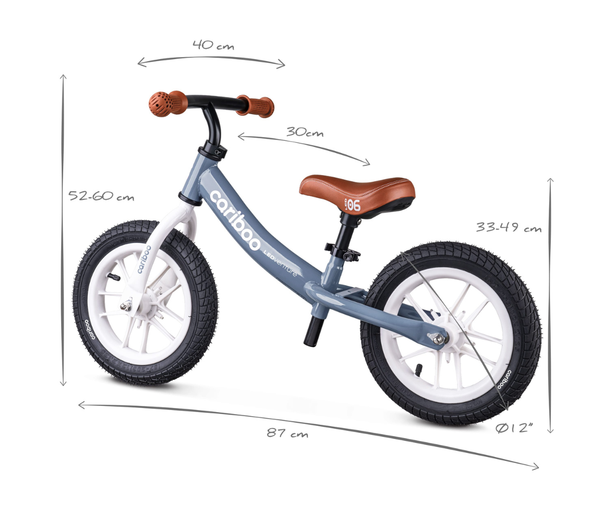Jooksuratas Cariboo Ledventure (3+) sinine-pruun