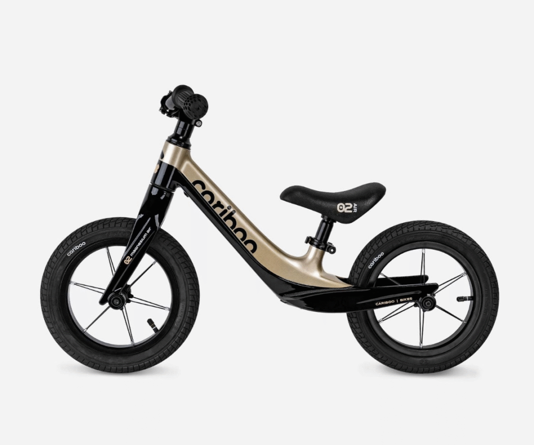 Jooksuratas Cariboo Magnesium Air õhkrehvidega (3+) must-kuldne
