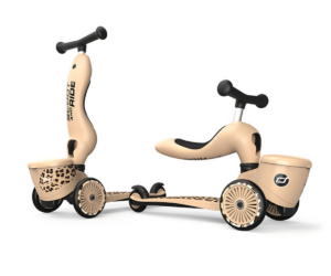 Laste tõukeratas Scoot and Ride Highwaykick 1 Lifestyle (Leopard), lastele 1-5 aastat