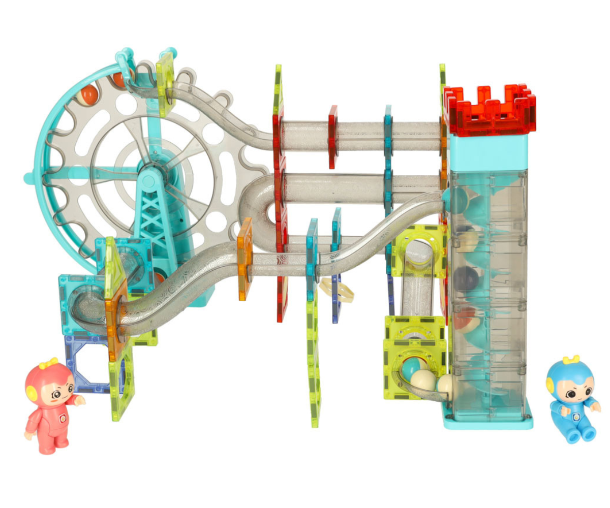 Värviline muusikaga vaateratas, mis on osa DIGE magnetklotside komplektist.