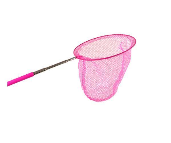 Putukapüüdmisvõrk teleskoobiga 85 cm, roosa