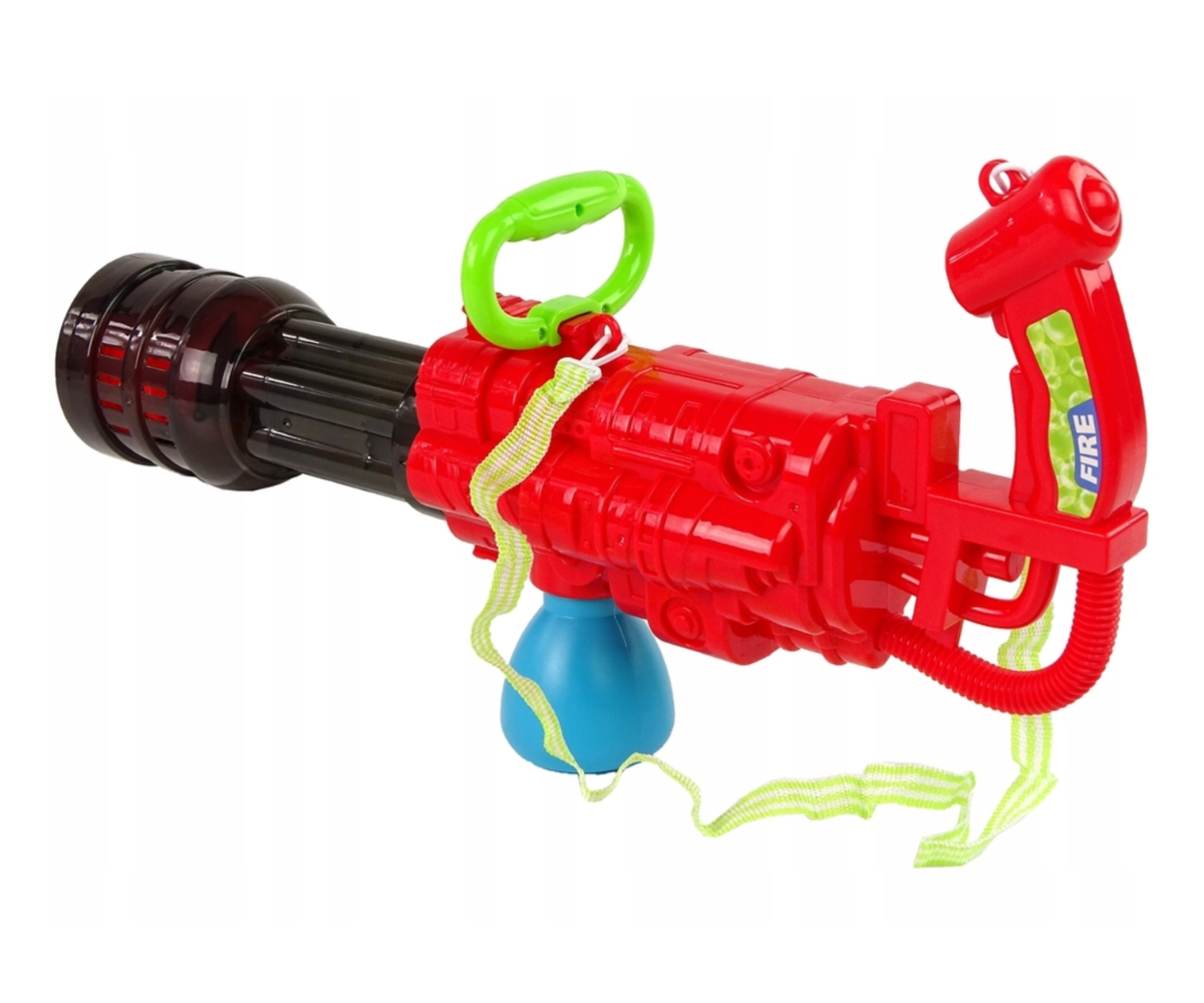 Punane seebimulli püstol lihtsa kasutusega