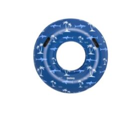 Täispuhutav ujumisrõngas 119 cm sinine Bestway