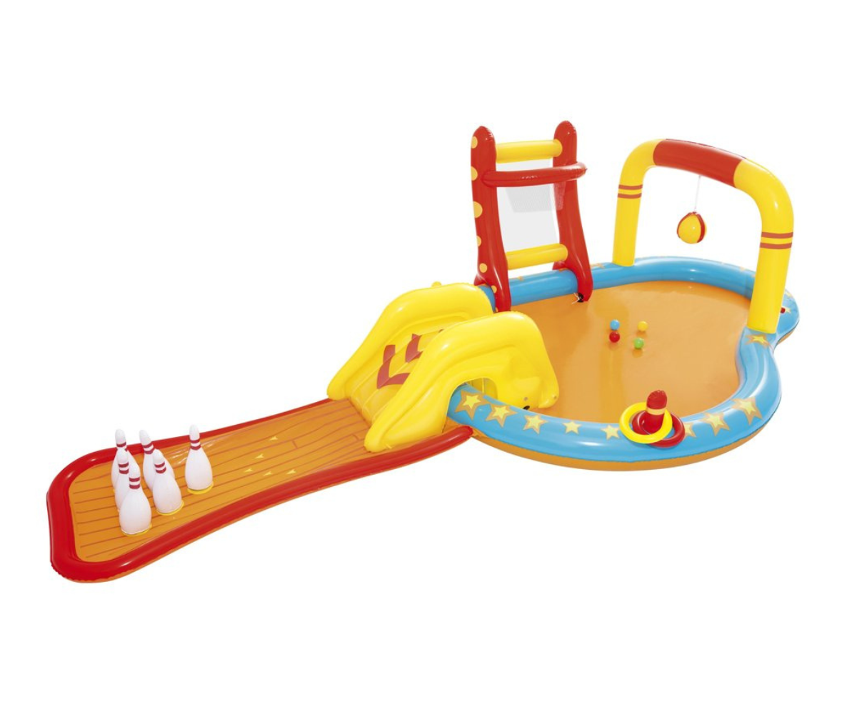 Täispuhutav veemänguväljak Sport 435x213x117 cm, Bestway_2