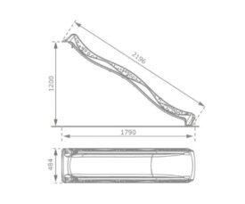 Liumägi 2,2m MINI PRO (platvormile H120cm)