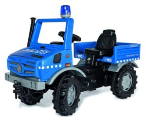 Pedaalidega lasteauto Rolly Unimog Police (vanusele 3-6a)