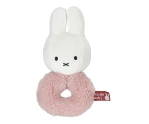 Little Dutch kõristiga jänku ´Miffy Fluffy Pink´