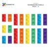 Connetix magnetklotsid 18-osaline Rainbow Rectangle Pack (Laiendus)