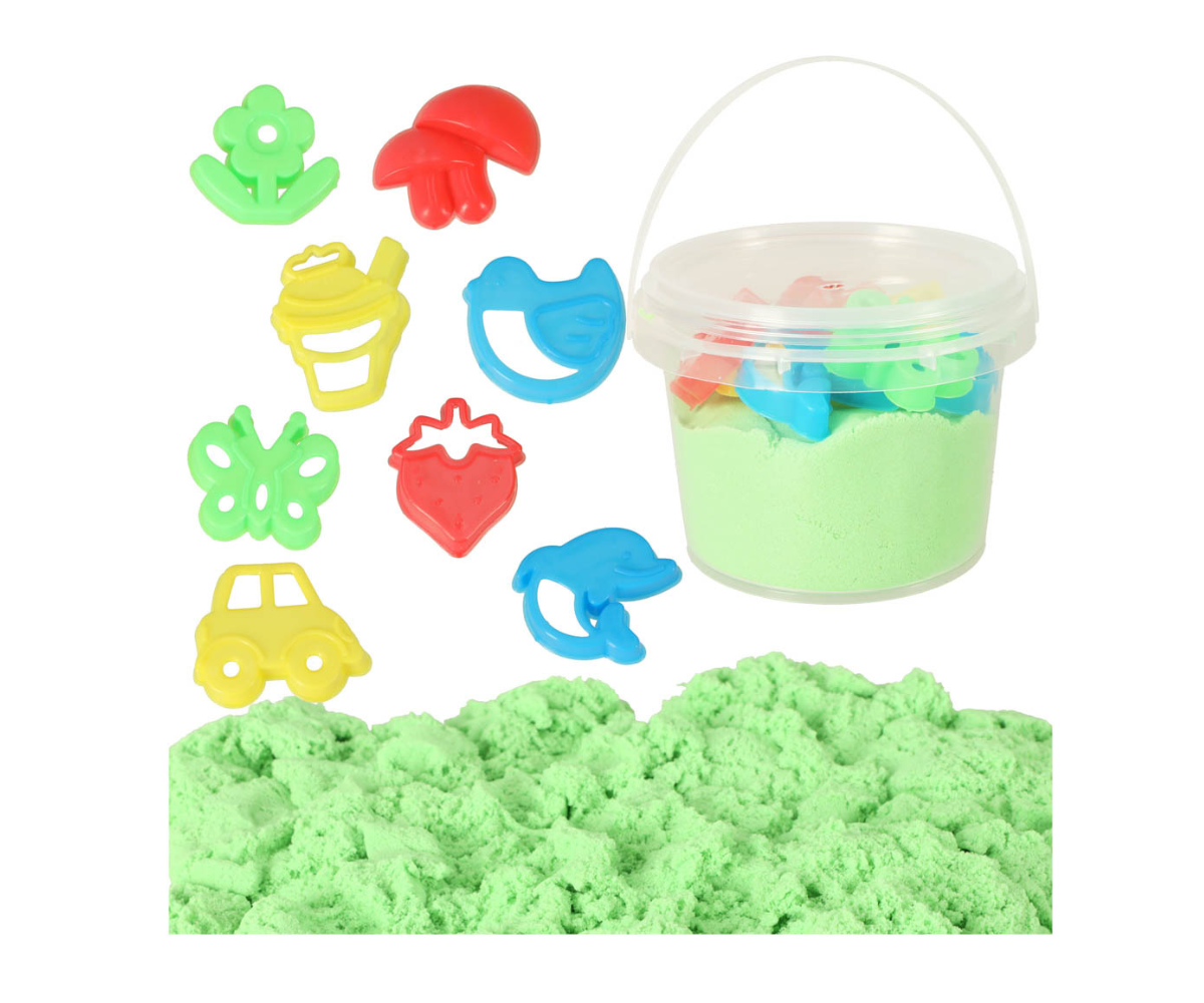 Kineetiline liiv karbis 350g + vormid