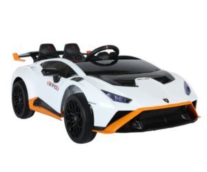 Laste elektriauto Lamborghini Sto Drift 2x45W valge, 2-kohaline