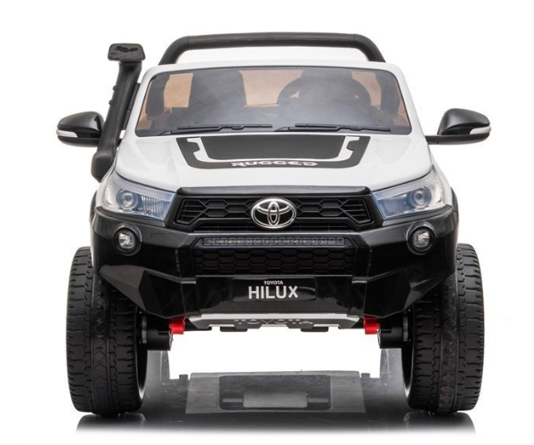 Laste elektriauto Toyota Hilux 4x45W (2x12V7Ah) valge, 2-kohaline