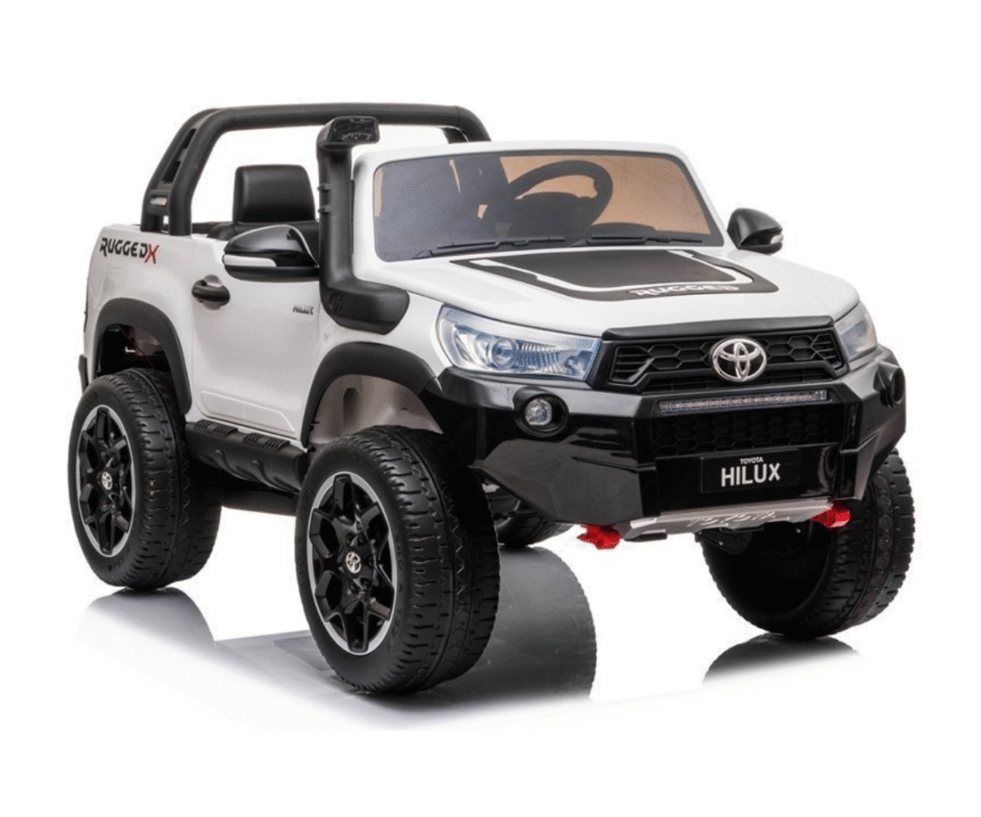 Laste elektriauto Toyota Hilux 4x45W valge 2-kohaline