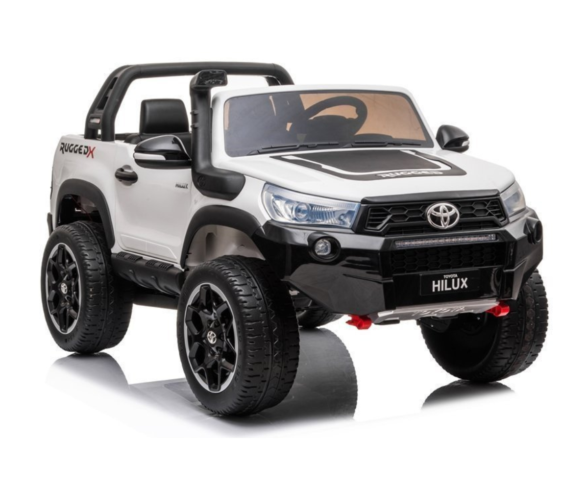 Laste elektriauto Toyota Hilux 4x45W valge 2-kohaline
