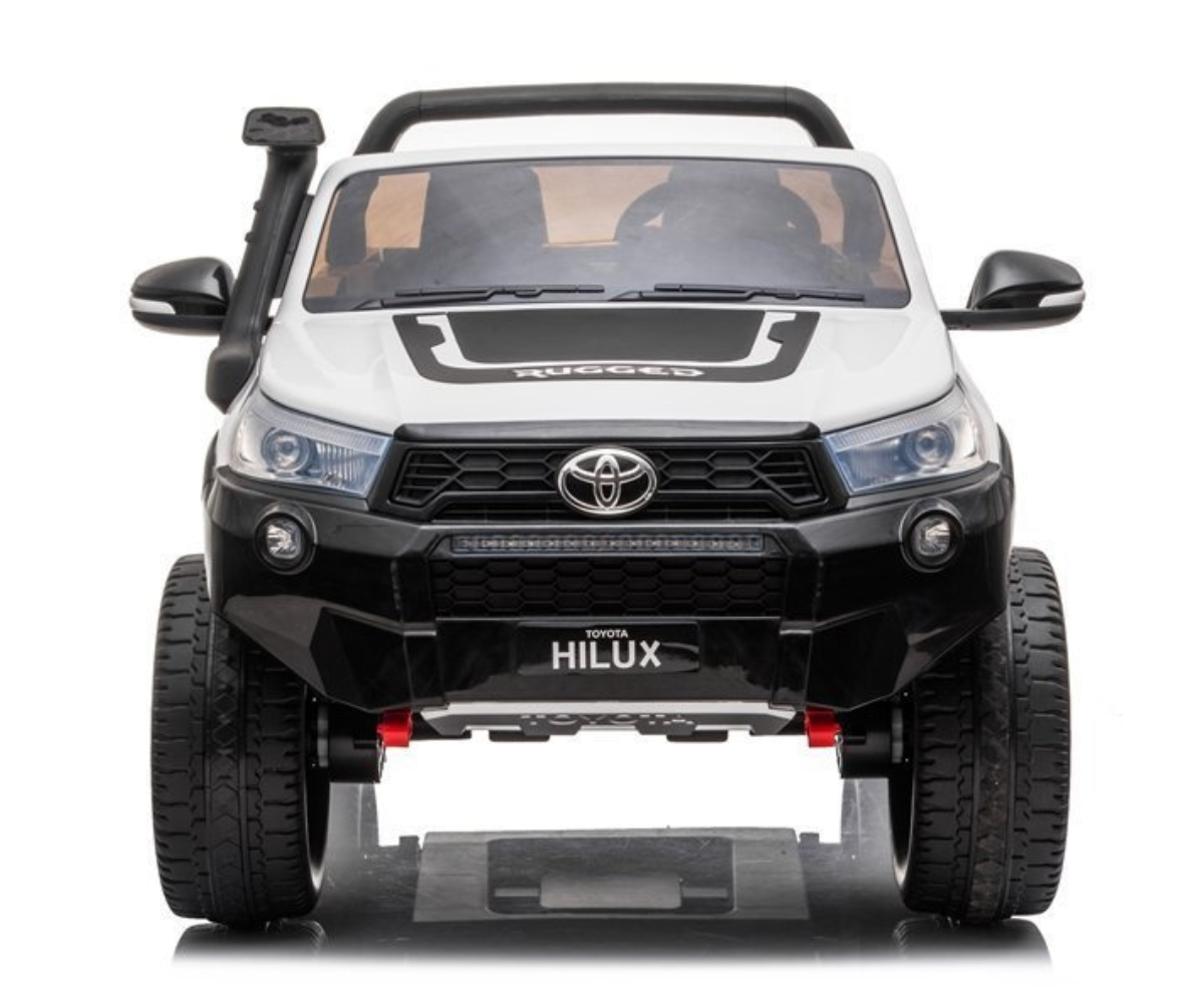 Laste elektriauto Toyota Hilux 4x45W valge 2-kohaline