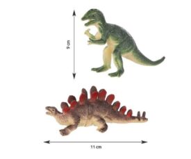 Dinosauruste figuurid, 12-osaline komplekt